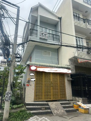 cho thuê nhà hẻm 171 khu nam hùng vương, phường an lạc, quận bình tân - nhà góc 3 mặt tiền