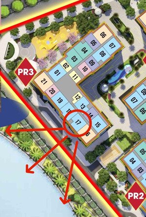 bán 2pn2wc pr3 view sông, 67m thông thủy, phân khu cao cấp tại ocean park