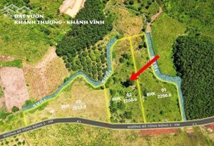 Bán đất vườn Khánh Thượng giáp suối nước trong veo gần Quốc Lộ 27C bán kính đúng 2km