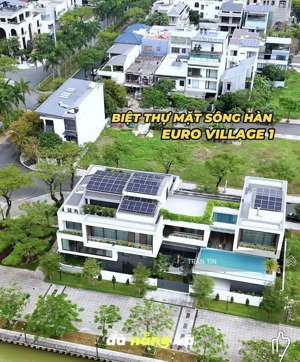 lô đất biệt thự euro village - diện tích : 300m2 - hướng đông - giá : 60 tỷ