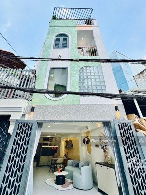 nhà bình thạnh, hẻm ô tô 5m, p. 25, điện biên phủ, 4 tầng, 3.5x10m, full nội thất, chỉ có 7.9 tỷ