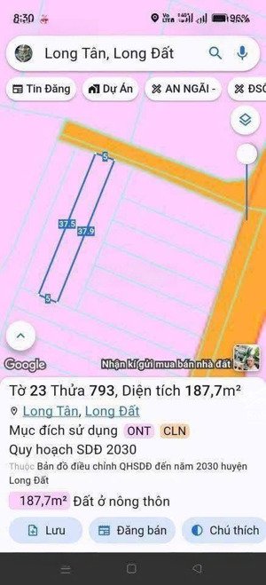 diện tích ngang 7m xây nhà mái thái là quá đẹp! sổ e có sẵn, cắm mốc và ccq