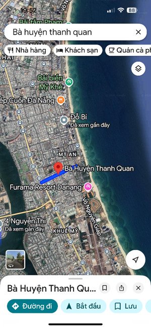 bán đất tặng nhà đường bà huyện thanh quan, diện tích lớn mặt tiền rộng