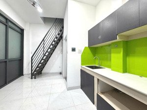 căn hộ dạng 1 trệt 1 lầu full nt, ngay cầu vượt 3/2 q10, thang máy & bảo vệ 24/7, lh tư vấn