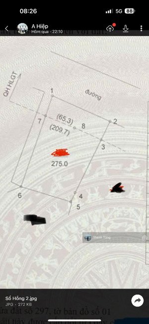 lô góc vị trí đẹp mt 14,5m tại thôn liệp mai-xã ngọc liệp đường nhựa betong áppha oto tránh