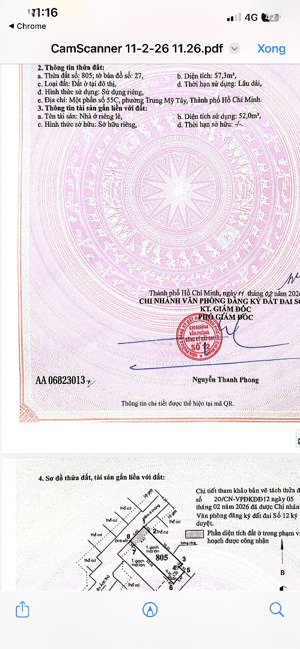 đất hẻm ngắn cách 200m ra nguyễn ảnh thủ thuộc trung mỹ tây, quận 12 shr 57m2