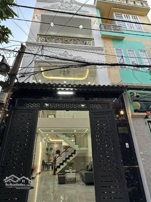 lung linh 3 tầng, 4pn, 50m2)(4x12.5), hẻm xe hơi, đình nghi xuân bình tân, sát ngã tư 4 xã