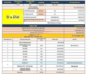 căn hộ: tc1-06.09, tháp t1 trellia cove, mizuki park - thanh toán giãn- bàn giao 06/2027 hàng cdt