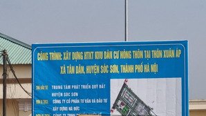 chính chủ bán lô đất full tc dt 65mv tại thôn xuân áp, xã kim anh (tân dân - sóc sơn