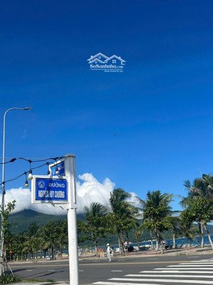 chỉ hơn 150 tr/m2, nguyễn huy chương, trục 20m thông biển mân thái 110m2 5*22m