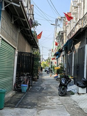 nhà 1 trệt 1 lầu thạnh lộc 37 quận12 3 mặt thoáng ngang 6.2m sd 72m hẻm ô tô 4.5 tỷ tl