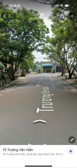 đất phân lô , vỉa hè - đường 7m5 , đường trương văn hiến , khuê mỹ - cách biển mỹ khê vài bước chân