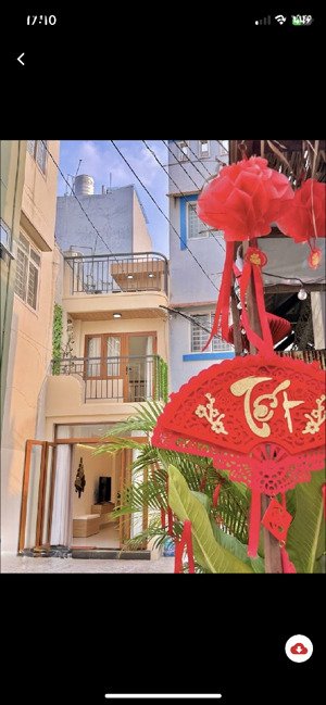 siêu phẩm-hẻm xe tải chu văn an -fbình thạnh (f12 cũ)- 3 tầng btct - dt 43m nở hậu