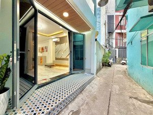 nhà mới 50m2 kết cấu 3 tầng, phan văn trị bình thạnh full nội thất. giá chỉ 6,35ti