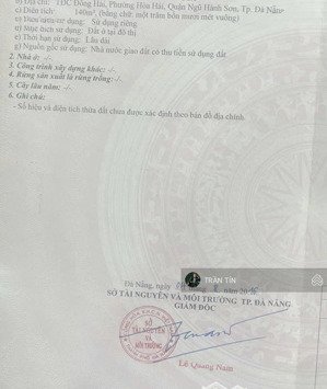 cặp đất mặt tiền đường nguyễn phạm tuân, ngũ hành sơn - đà nẵng.