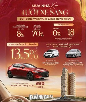 mua nhà xịn - rước xe sang: lì xì đầu xuân đến 650 triệu khi mua căn hộ the queen 360 giải phóng