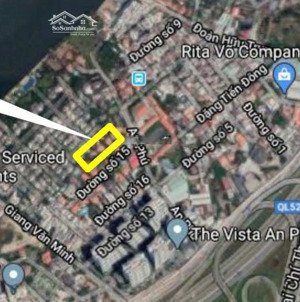 khuôn đất siêu to - 6 biệt thự đơn lập đường số 15, an phú quận 2, dt 3295m2, giá ~180 triệu/m2