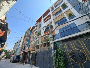 nhà mới đẹp 5 tầng hẻm ôtô thông - lê văn quới gần 4 xã