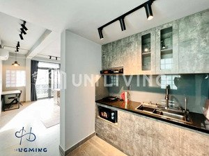 ban công full nội thất, máy giặt riêng, 38m2, ngay trung tâm q1 gần cầu ông lãnh, chợ bến thành