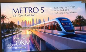 mik nam an khánh mở bán quỹ căn ngoại giao số lượng có hạn, bám ga metro 05 để ở và đầu tư tốt nhất