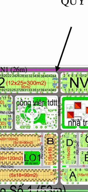 bán đất nhà vườn góc 2 mặt tiền đường 26m & 16m dự án hud nhơn trạch, giá chỉ 18.5tr/m2