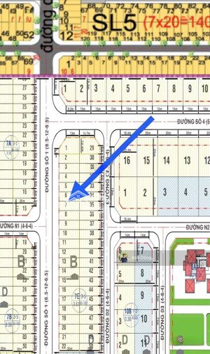 bán đất dự án thành hưng 6x20 (120m2) sổ hồng riêng đường 25m 1 sẹc lê hồng phong giá 1,5 tỷ