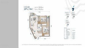 bán căn hộ biển welltone luxury (2pn -55m2) trung tâm nội đô thành phố nha trang. sở hữu lâu dài