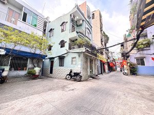 bán nhà 3 tầng mặt tiền hẻm xe tải đ.hai bà trưng, q.3- dt 64m2 full thổ cư-nhà 2 mt trước sau đẹp