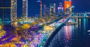 bán 1000m2 đất thương mại dịch vụ bạch đằng nối dài - trục phố đi bộ view sông hàn - quỹ đất hiếm