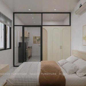 phòng ngủ tách bếp - full nội thất - mới xây 100% - gần đầm sen