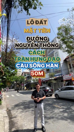 bán đất 81m2 - nguyễn thông, an hải tây sát sông hàn - kinh doanh đỉnh