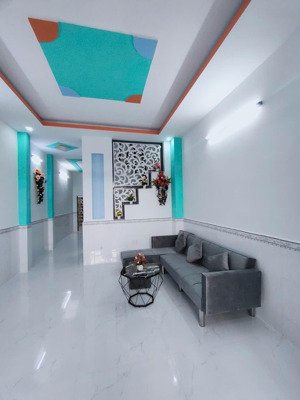 bán nhà 1 trệt 1 lầu,4mx16.5m, 4pn, 2wc, sân trước . giá 1 tỷ 850 triệu