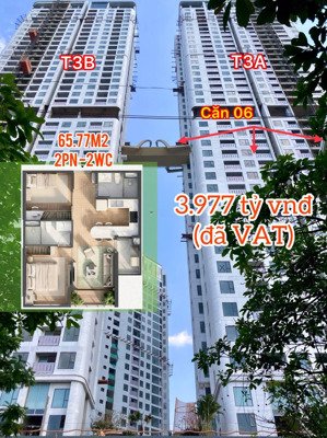 2pn 65.77m2 tại green skyline nhận bg nhà 10-2026 chỉ với 2.8 tỷ (70%)!
