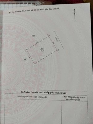 mảnh đất đẹp còn xót lại tại xóm tân lập - vĩnh ninh đất vuông vắn