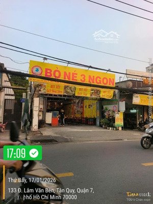 hailongreal: nhà mặt tiền lâm văn bền 35tỷ, dt: 8x40m, 317m2, đang cho thuê 55tr/thang, quận 7