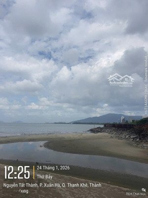 đất 125m2(5x25), mt nguyễn tất thành, view biển đà nẵng, giá chính chủ