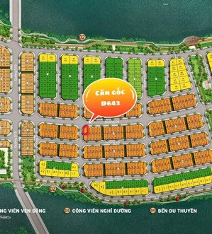 căn góc 3 tầng d642 mặt tiền đường d6 rộng 20m trung tâm đảo ngọc - charmora city - sun nha trang