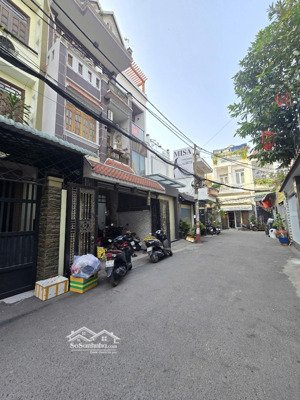 nhà 4 tầng 4x21 hẻm 6m 1/ phạm văn chiêu, gần chợ thạch đà, hẻm thông, dòng tiền 28tr/th.