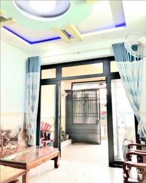 lê thúc hoạch nối dài - hẻm nhựa 8m thông - nhà mới đẹp 3 tầng 4pn