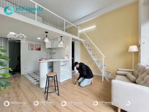 duplex mới xây - có bancol cực mát , nơi ở an ninh - đường to , xe ô ô đi được