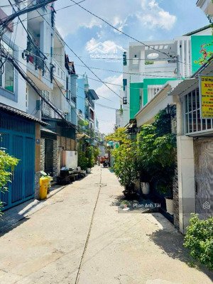 bán nhà chính chủ gần chợ hạnh thông tây, 100m2 5x20, hẻm vào 6m, 8.6 tỷ tl chính chủ