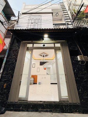 kênh tân hoá - thông cao văn ngọc - 2 tầng (3pn) - dt: 4.2 x 12 nở hậu 5.1 - nhà mới đẹp