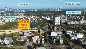 bán cặp đất đường 10m5 ngay cổng đại học fpt đà nẵng giá chỉ 45tr/m2