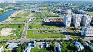 bán lô đất 2 mặt tiền trước sau sát chung cư plaza cách biển 300m