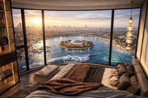 chính chủ bán căn 4pn 130.4m2 - kính cong panorama ôm trọn hồ tạo sóng hot nhất grandcoast giá cđt