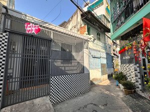 bán nhà hẻm thông bùi đình tuý - phan văn trị, ngang 3,8m dài 13,54m, nở hậu l 4m, cn 55,7m2