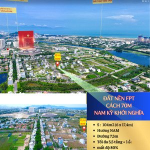 chào bán lô đất fpt 104m2 siêu đầu tư chỉ từ 5,4 tỷ