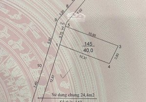 *thôn 1 vạn phúc - thanh trì* *40m mt 3,8 m nở hậu - giá loanh quanh 3 tỷ