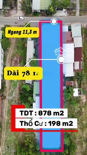 bán nhà mặt phố tại nguyễn an ninh, tt gia ray, huyện xuân lộc, đồng nai, giá ưu đãi 6,2 tỷ, 878m2