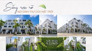 biệt thự 170m2 dương nội không gian sống của giới tri thức. vốn vào chỉ 10.7 tỷ(30%) 3 tầng 1 tum